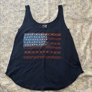 Billabong, cropped shirt